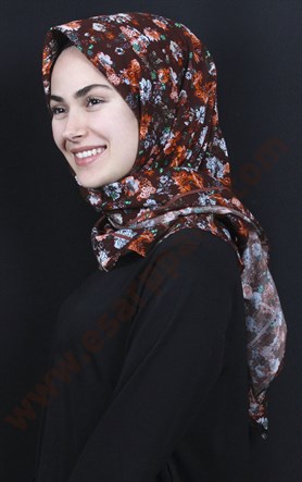 %100 Pamuk Şal Eşarp 1038-17