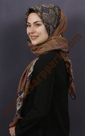 %100 Pamuk Şal Eşarp 1038-21