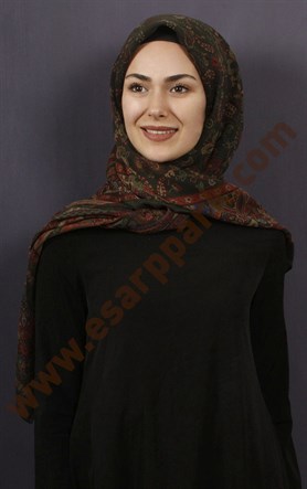 %100 Pamuk Şal Eşarp 1038-22