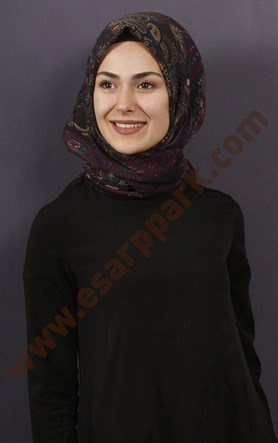 %100 Pamuk Şal Eşarp 1038-26