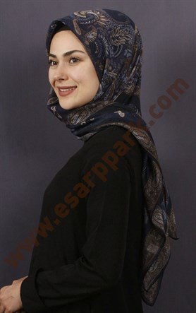 %100 Pamuk Şal Eşarp 1038-28