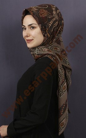 %100 Pamuk Şal Eşarp 1038-30