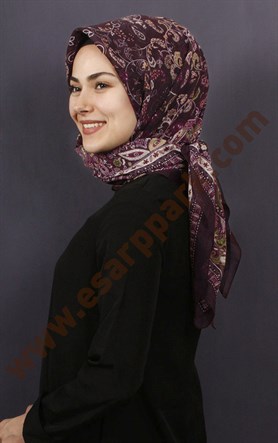 %100 Pamuk Şal Eşarp 1038-35