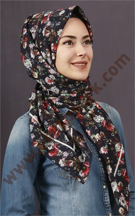 %100 Pamuk Şal Eşarp 1039-9