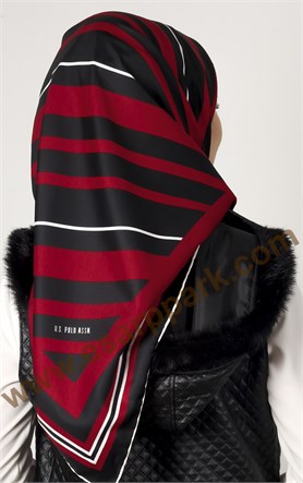 102-0002-04 U.S POLO ASSN SİYAH KIRMIZI