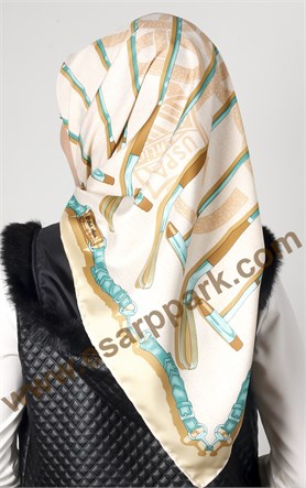 102-0007-02 U.S POLO ASSN EŞARP CAMEL MİNT