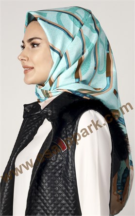 102-0007-06 U.S POLO ASSN EŞARP MİNT