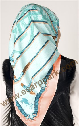 102-0007-06 U.S POLO ASSN EŞARP MİNT