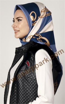 102-0017-05 U.S POLO ASSN EŞARP LACİVERT MAVİ