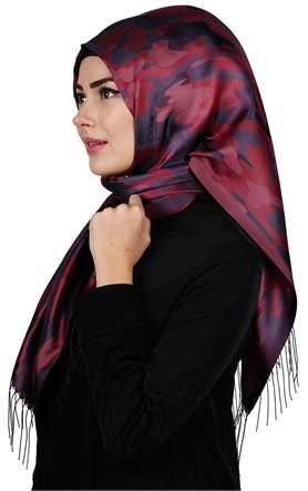 Kamuflaj İpeksi Şal 5550-1