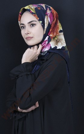 111-0013-15 PİRAMİT PÜSKÜLLÜ EŞARP