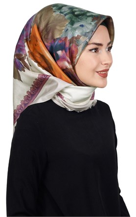 Piramit Tafta Dijital Eşarp 1916-5