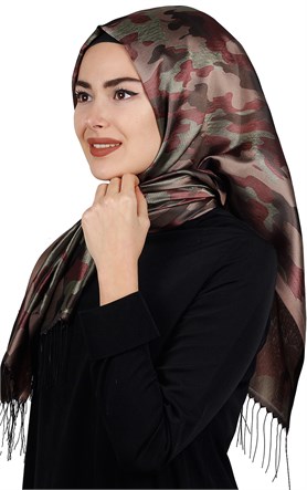 Kamuflaj İpeksi Şal 5550-35