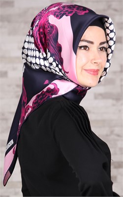 6832-01 ARMİNE İPEK EŞARP 2015 YAZ