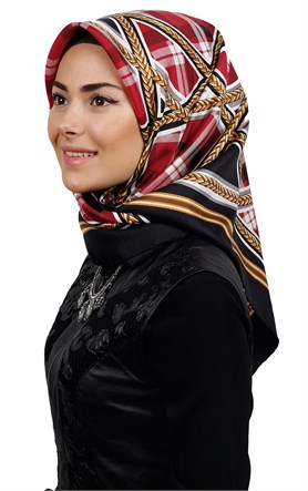 İndirimli İthal İpek Eşarp 13020-26