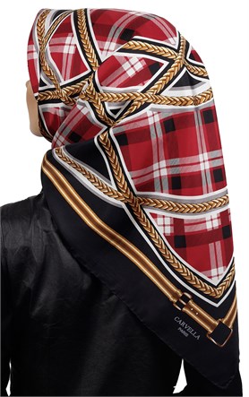 İndirimli İthal İpek Eşarp 13020-26