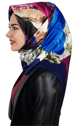 Tafta Dijital Eşarp 1335-15