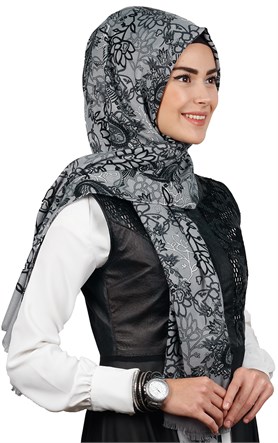 Kışlık Yünlü Şal 5181-6