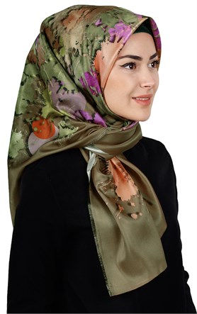 Piramit Tafta Dijital Eşarp 1900-3