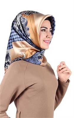 6832-22 ARMİNE İPEK EŞARP 2015 YAZ