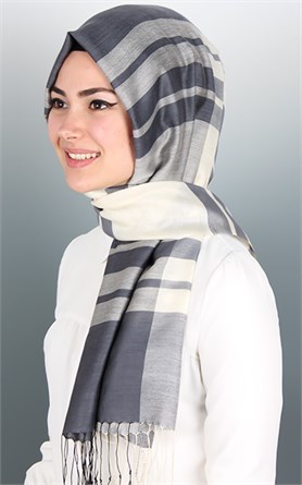 500-0013-80 ÇİFT YÖNLÜ İPEKSİ ŞAL