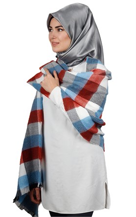 Yün Omuz Şalı 9001-68