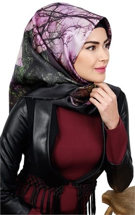 Tafta Dijital Eşarp 1332-2