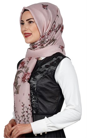 Kışlık Yünlü Şal 5381-3