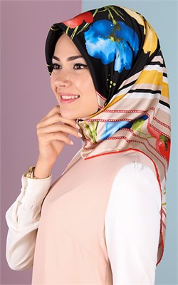 İndirimli Piramit Eşarp 11238-1 