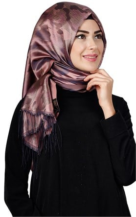 Kamuflaj İpeksi Şal 5550-2