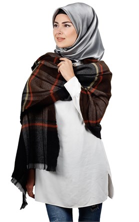 Yün Omuz Şalı 9001-58