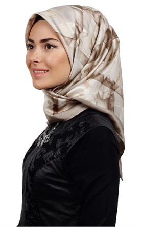 İndirimli İthal İpek Eşarp 13020-21