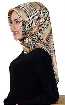 İndirimli İthal İpek Eşarp 13018-2