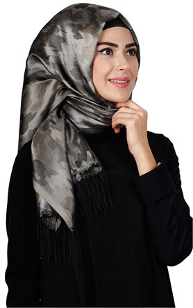 Kamuflaj İpeksi Şal 5550-20