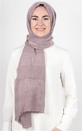 Akel İndigo Fileli Şal 140-3