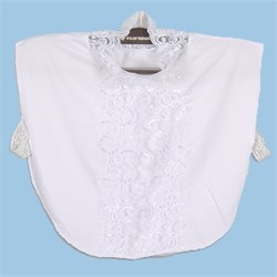 Lüx Dantelli Boyunluk 2512-3 Beyaz