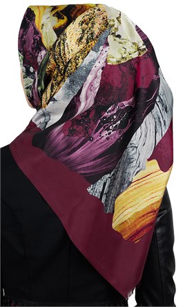 Tafta Dijital Eşarp 1335-16