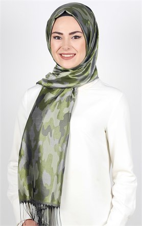 Kamuflaj İpeksi Şal 5550-49