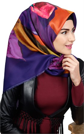 Tafta Dijital Eşarp 1333-5