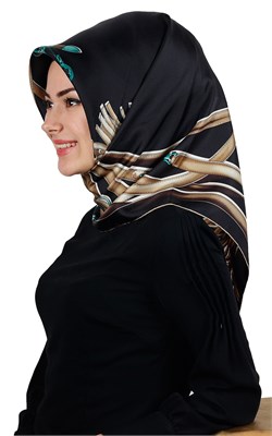 İndirimli İthal İpek Eşarp 1303-4