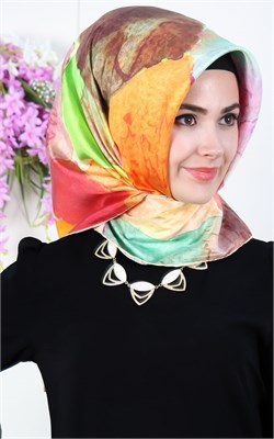 İthal İpek Eşarp 1527-2