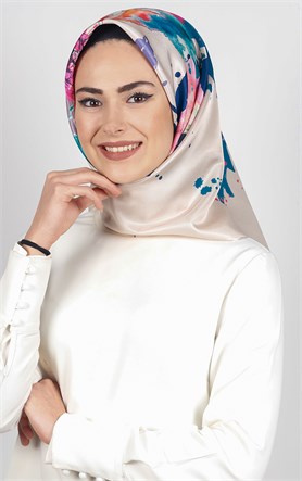 Piramit Tafta Dijital Eşarp 1921-1