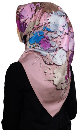 Piramit Tafta Dijital Eşarp 1900-6