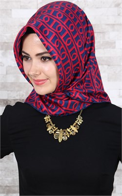 102-0027-04 U.S POLO ASSN EŞARP ŞARABİ LACİVERT