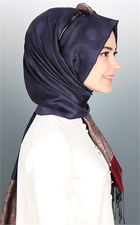 500-0013-19 ÇİFT YÖNLÜ İPEKSİ ŞAL