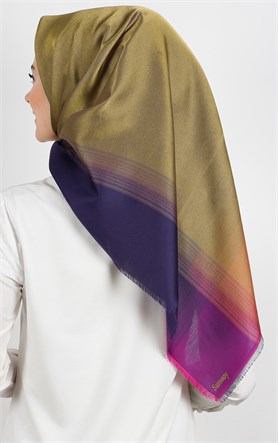 Pano Desenli Eşarp 1311-12