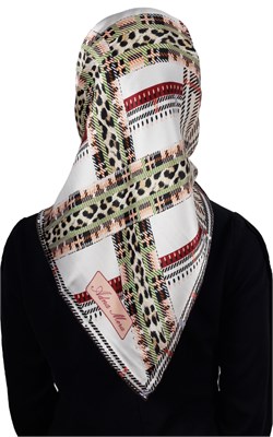 İndirimli İthal İpek Eşarp 13018-3