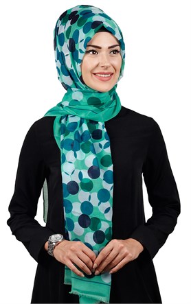 Pamuklu Desenli Şal 5271-010