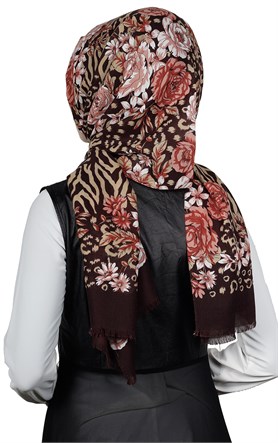 Kışlık Yünlü Şal 5381-9