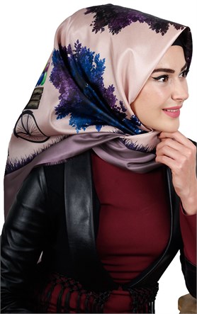 Tafta Dijital Eşarp 1324-4